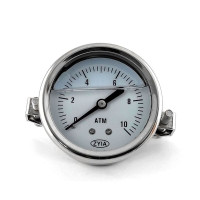 Манометр аксіальний гліцериновий PG 0-150 D=60мм (0-10 bar)