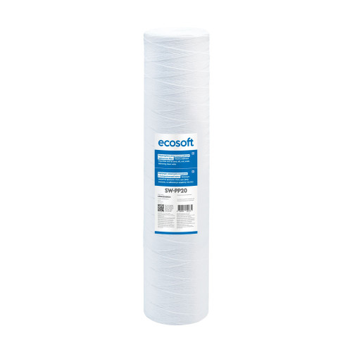 Ecosoft CPN452020ECO картридж із поліпропіленової нитки 20 мікрон (4,5"x20")