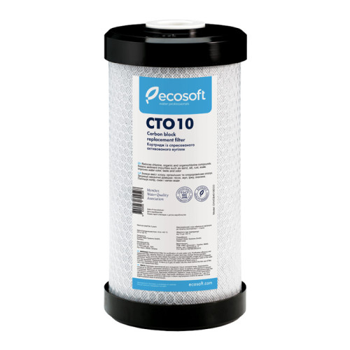 Картриджа Ecosoft 4,5"х10" із пресованого вугілля CHVCB4510ECO