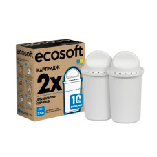 Комплект покращених картриджів ECOSOFT для фільтрів-глечиків 2 шт.