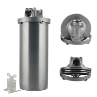 Корпус фільтра магістрального Raifil HMF-10B Big Blue 10" нержавіюча сталь