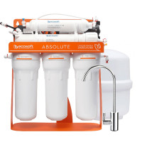Фільтр зворотного осмосу Ecosoft Absolute 5-75PS з помпою на станині (MO575PSECO)