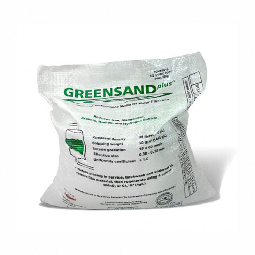 Greensand Plus завантаження для видалення заліза та марганцю, 20 кг