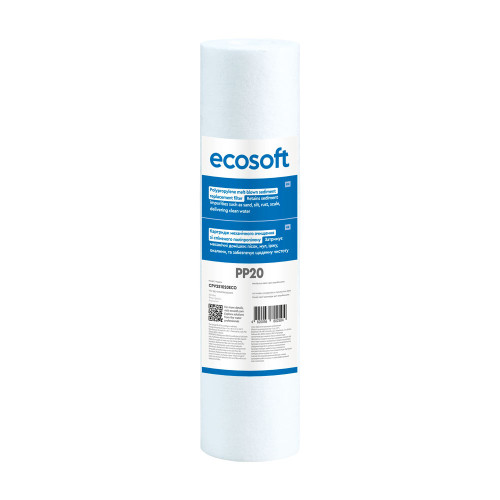 Поліпропіленовий картридж Ecosoft PP-20 CPV251020ECO (2,5"x10" 20 мкм)