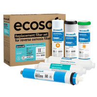 Комплект картриджів Ecosoft P'URE AquaCalcium Mint CHV6PUREMAC (12 міс.)