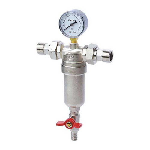 Фільтр самоочисний з манометром KOER KR.1250 3/4"